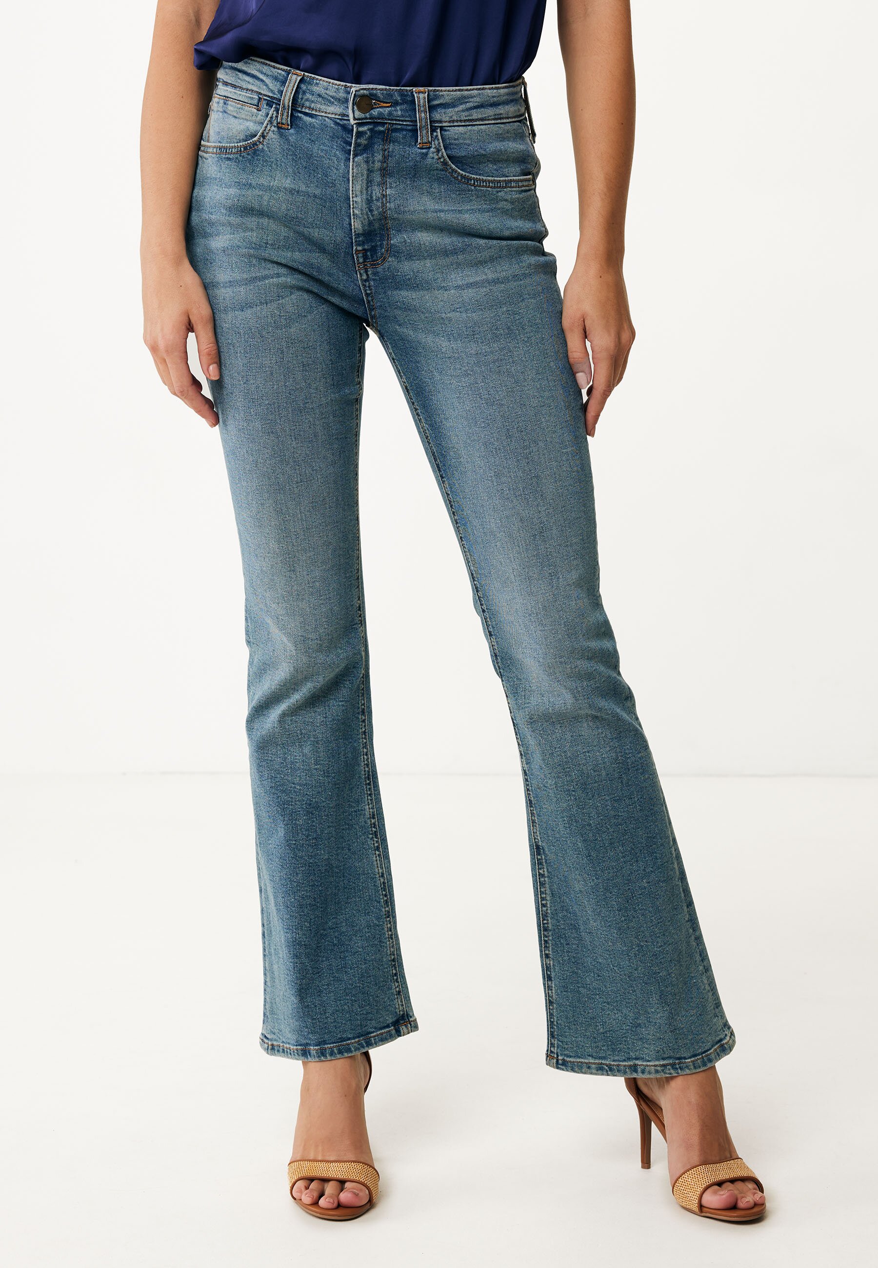 Mexx Evy Flared High Rise Jeans - Dames - Maat 29