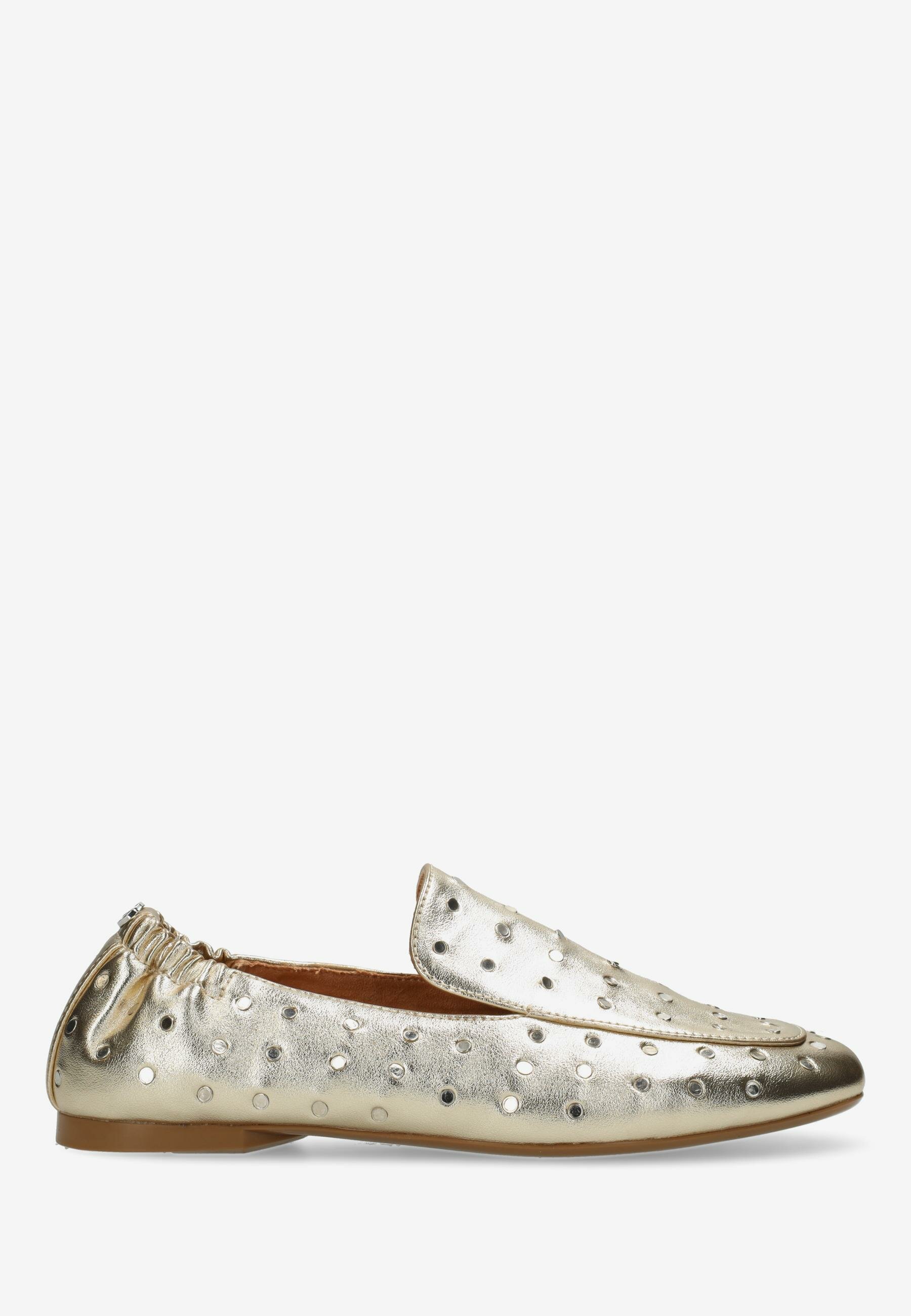 Mexx Rozy Lemon Loafer Gold - Dames - Maat 40