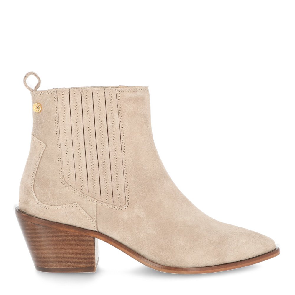 beige ankle boots