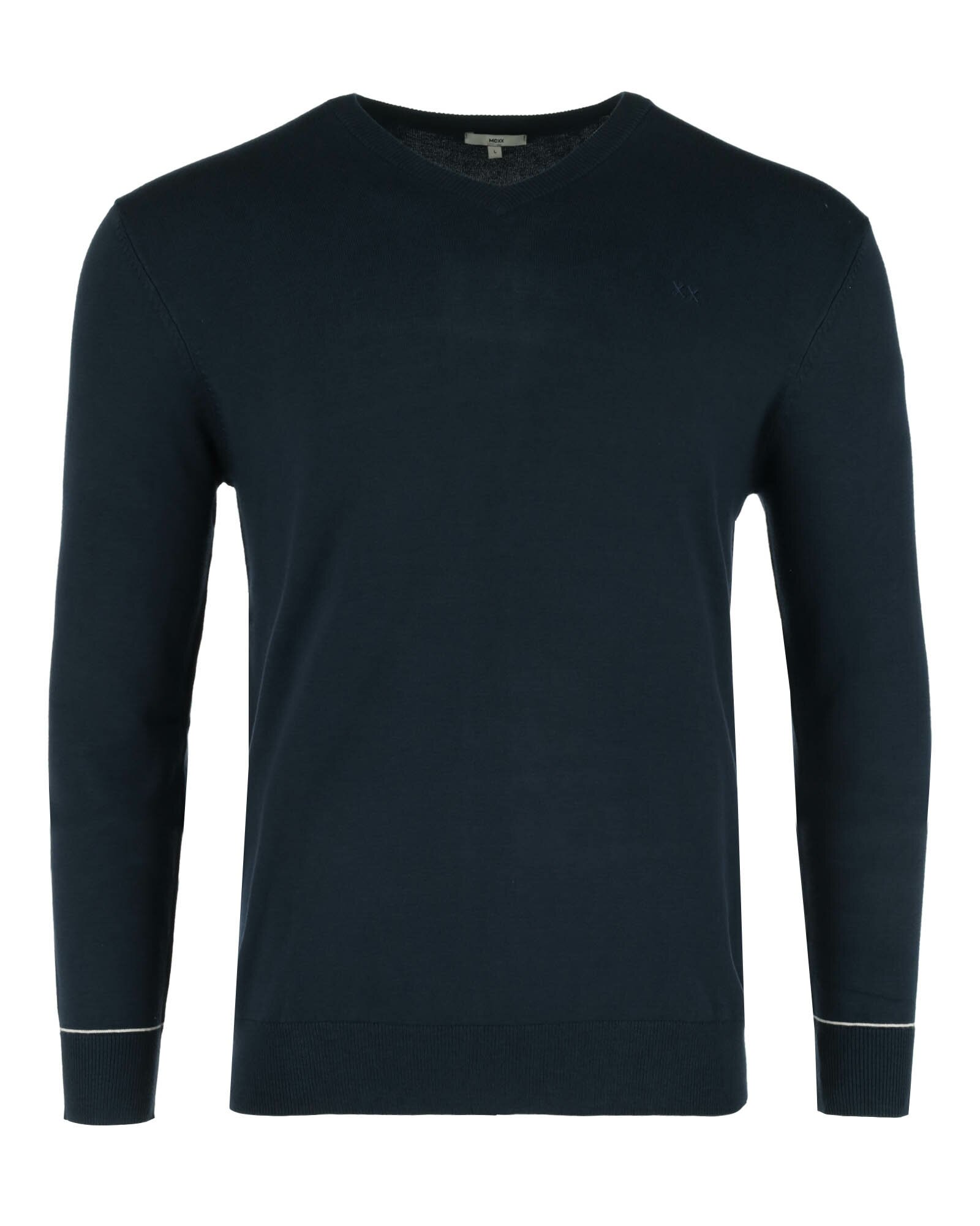 Mexx V-neck Sweater Mannen - Navy - Maat XL
