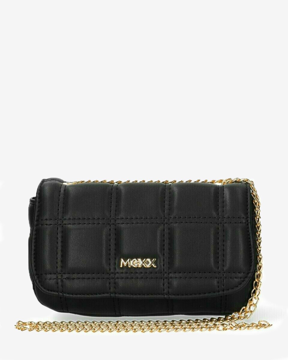 Mexx Quilted Crossbody Bag Dames - Zwart - Maat OneSize