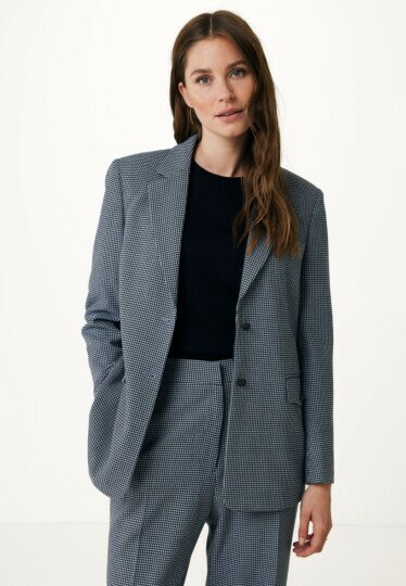 Blazer Pied de Poule Blue