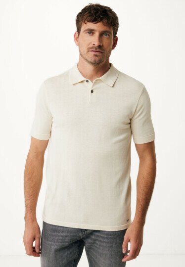 Giuseppe Knit Polo White