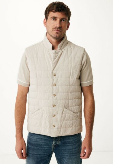 Bodywarmer Greyish Sand