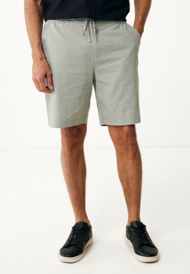 Daniel Linnen Short Faded Groen