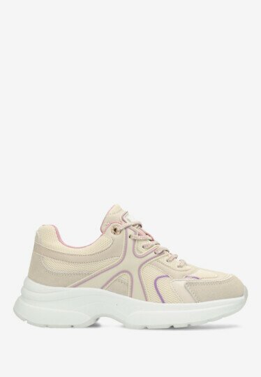 Sneaker Loyce Beige/Lilac