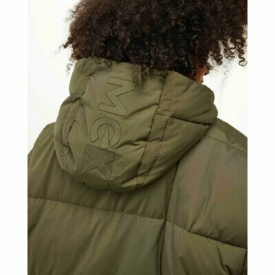 Oversized hooded padded jacket Olive | Mexx | Mexx.com