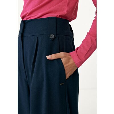 Wide leg pants Navy