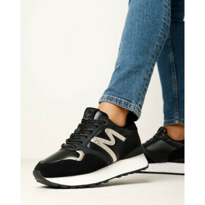 Sneaker Juju Spark Black/Silver