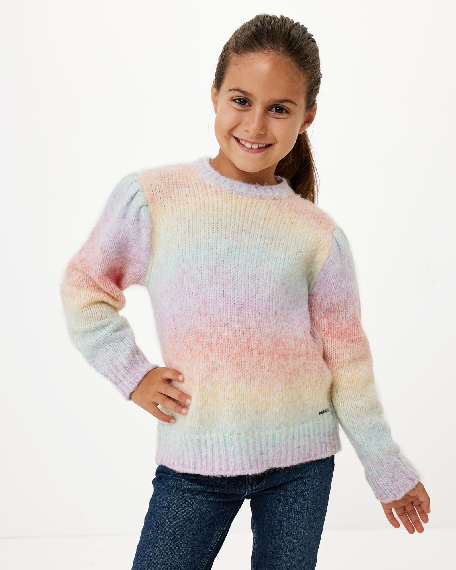 Mexx Rainbow Trui Meisjes - Multicolor - Maat 98-104