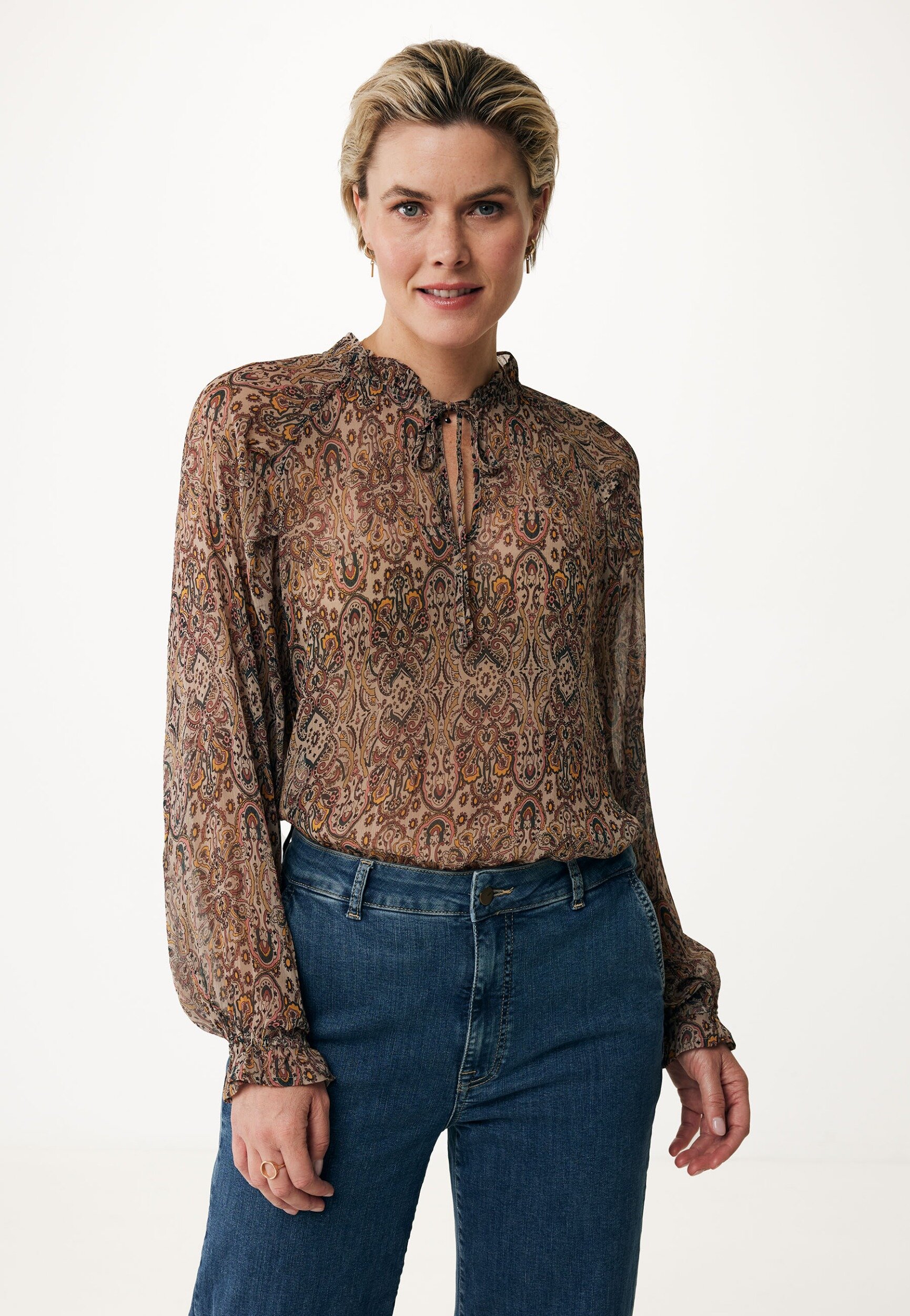 Blouse Print Bruin