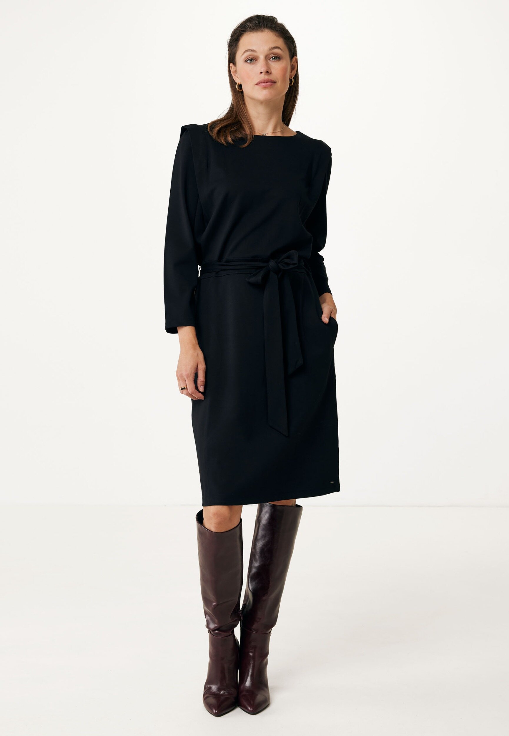 Mexx Jurk Zwart - Vrouwen - Deep Zwart - Maat M