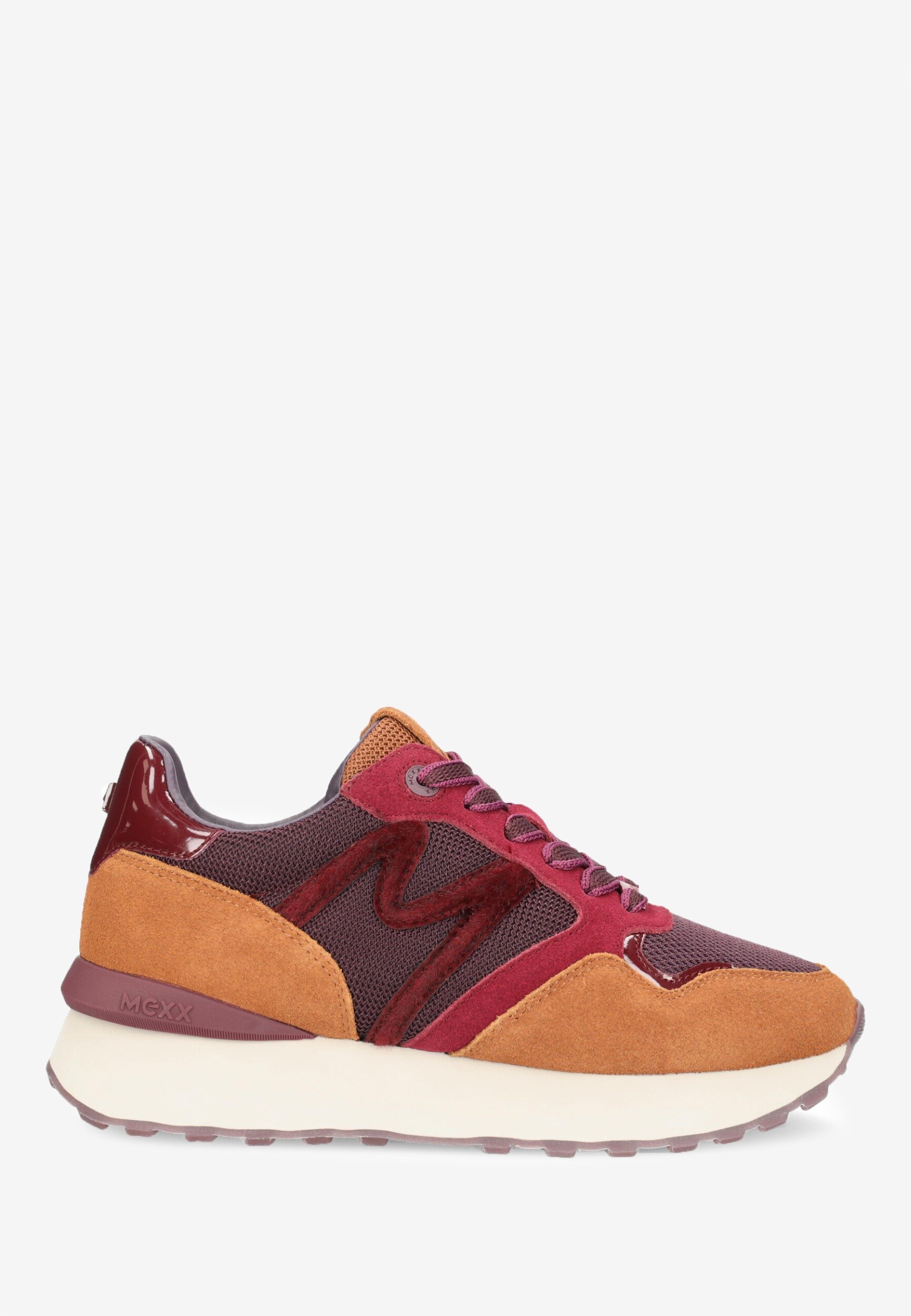 Mexx Sneaker Juju Humper Paars - Vrouwen - Paars - Maat 36