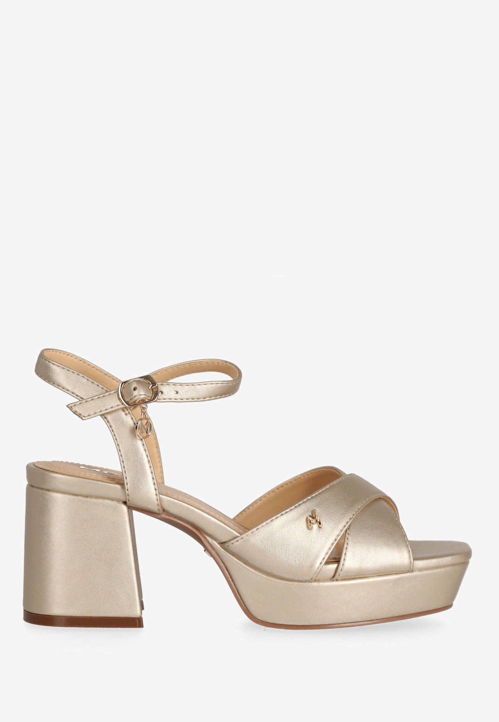 Heeled Sandalen Nalina Dames - Goud - Maat 40