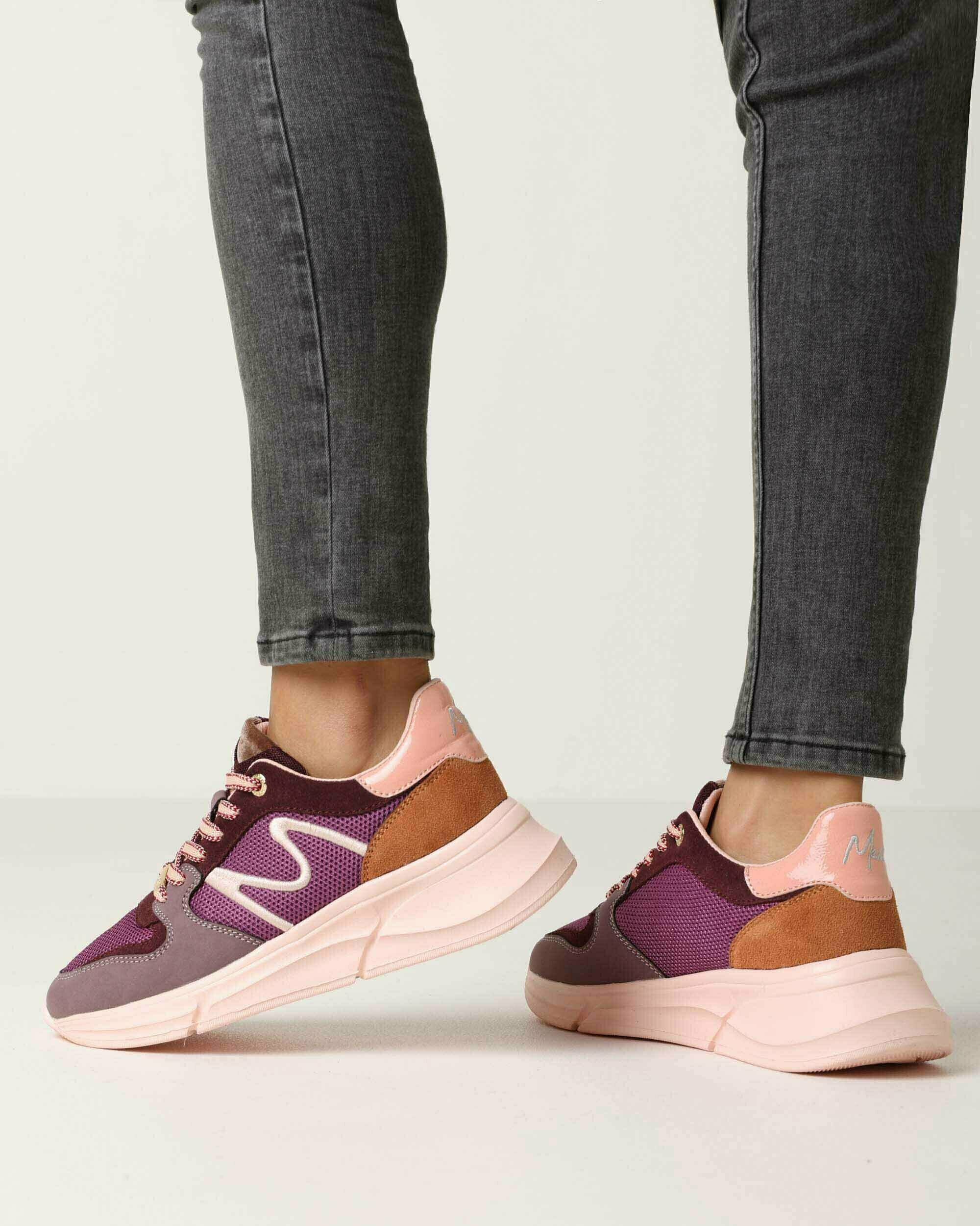 Mexx Sneaker Khira Dames - Paars - Maat 36