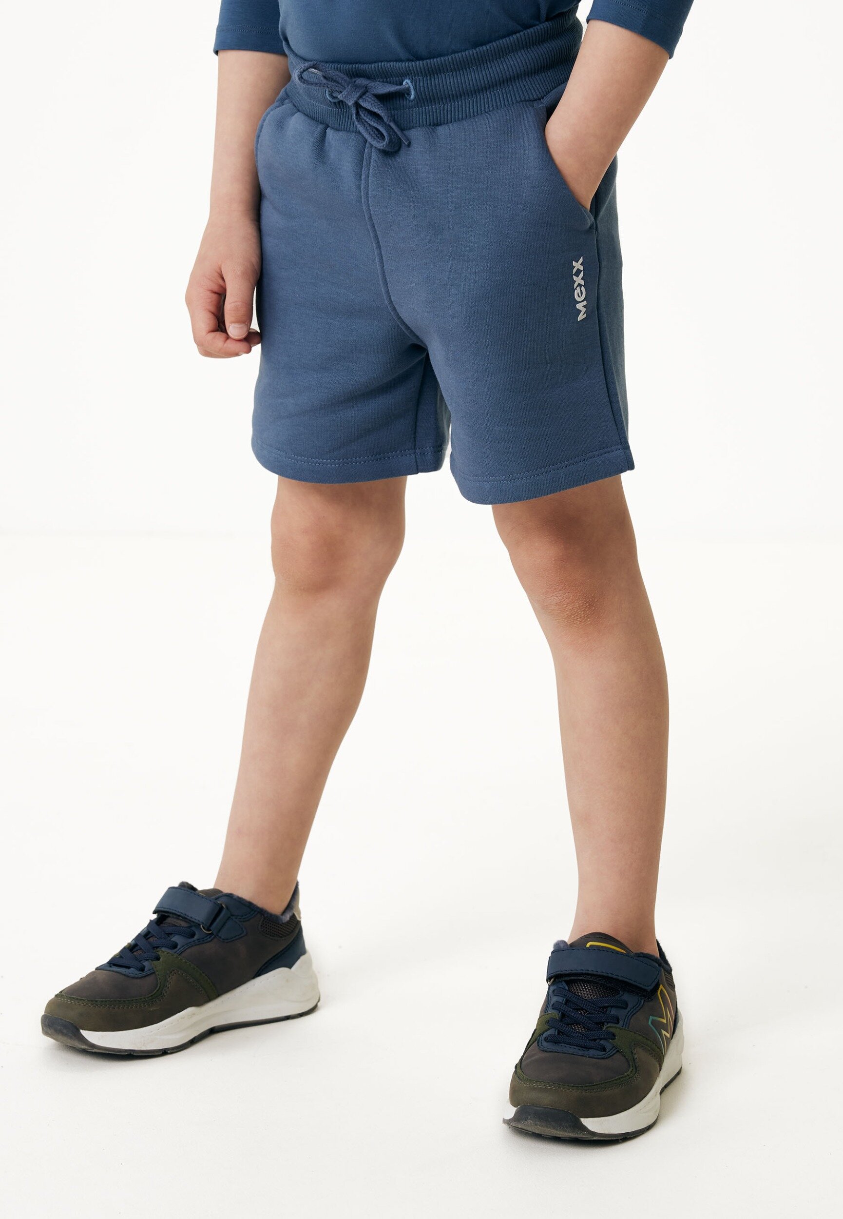 Mexx Short - Jongens Kleding - Light Navy (dark Denim) - Maat 158-164