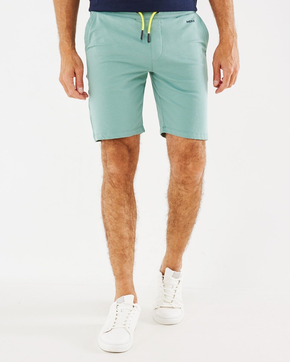 Mexx Sweat Short Mannen - Donker Mint - Maat S