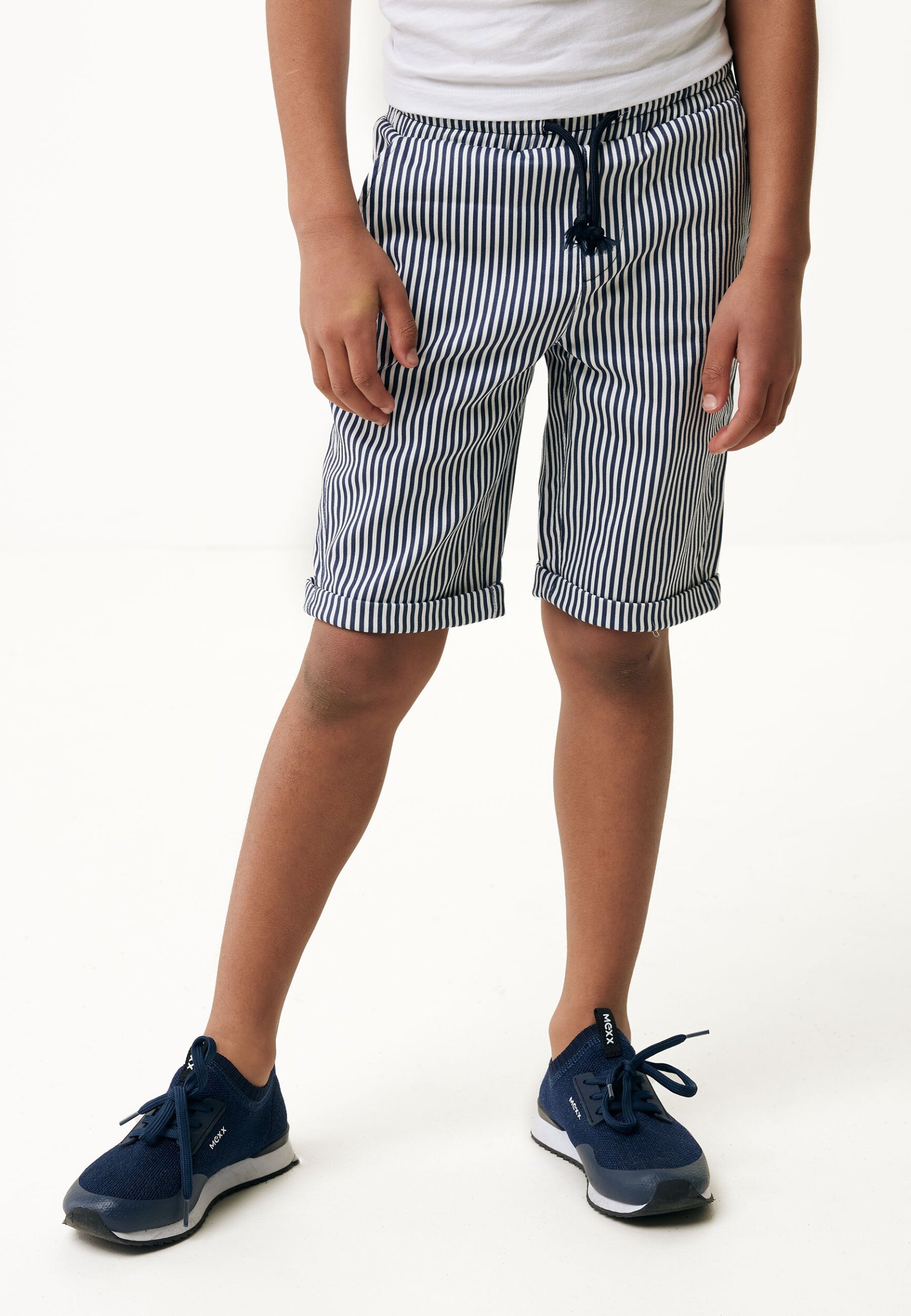 Mexx Chino Shorts With Roll Up Cuff Jongens - Off White - Maat 158-164
